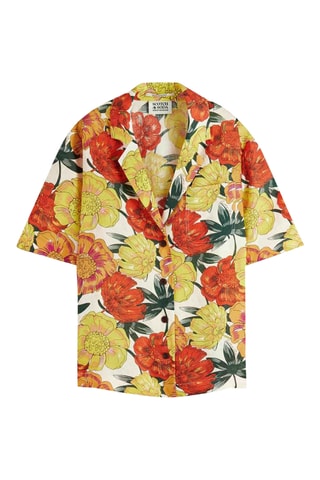 Chemisier en lin - Multicolore