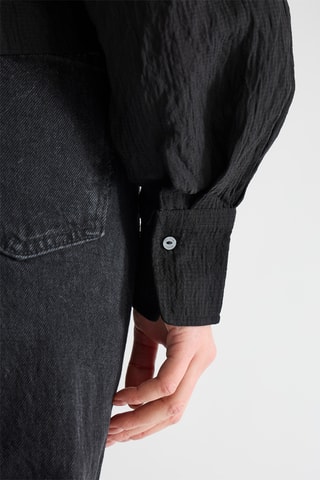 Chemisier noué - Noir