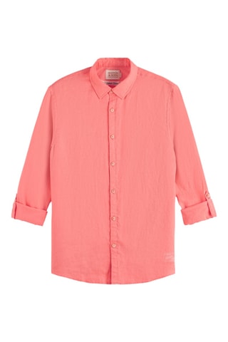 Chemise en lin - Corail