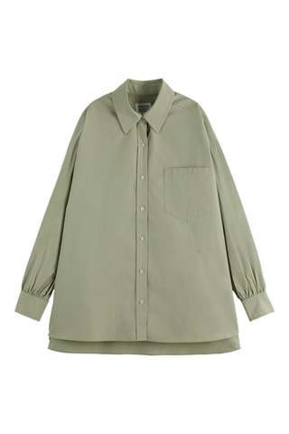 Chemise oversize - Vert olive