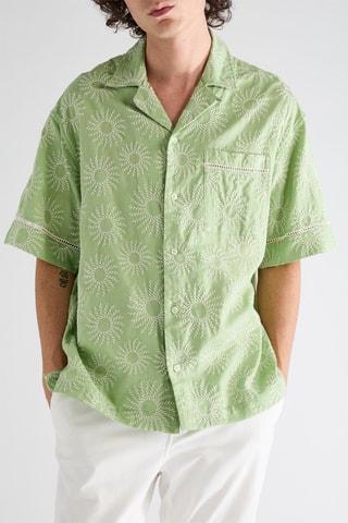 Chemise en lin - Vert