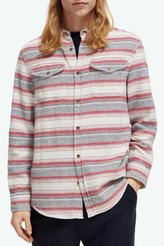 Chemise regular en coton biologique - Écru