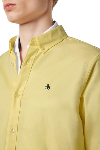 Chemise regular - Jaune