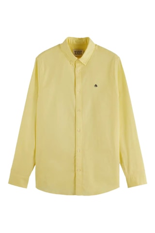Chemise regular - Jaune