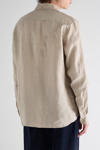 Chemise en lin - Gris