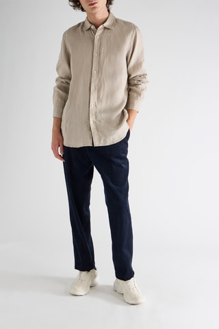 Chemise en lin - Gris