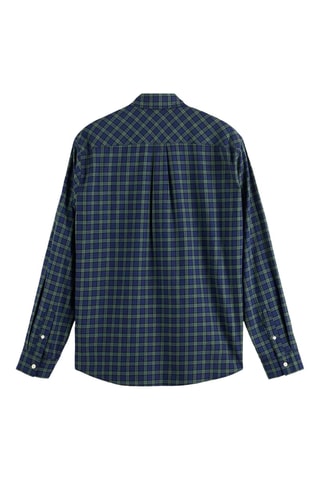 Chemise relaxed - Vert et bleu