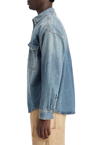 Chemise oversize en jean - Bleu