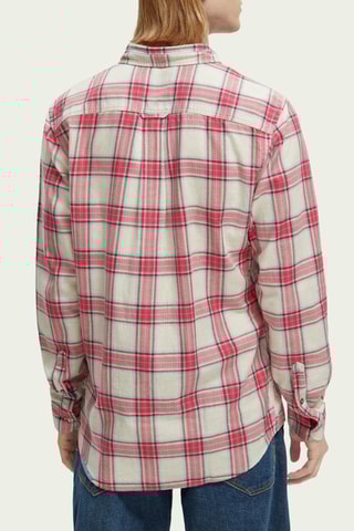 Chemise - Blanc et rouge