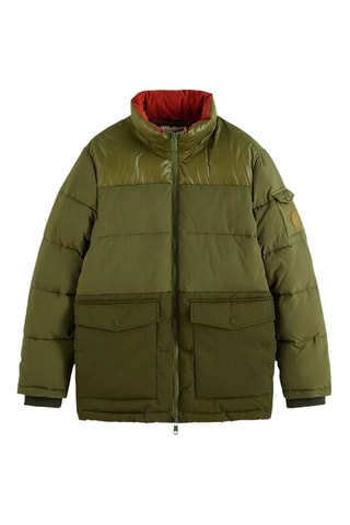 Doudoune à capuche - Vert