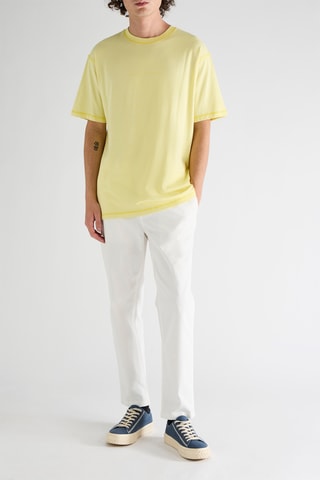 T-shirt en coton biologique - Jaune