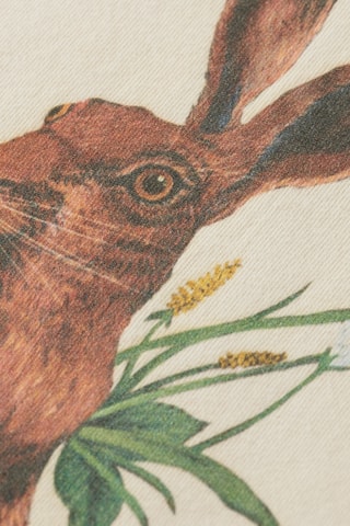 T-shirt loose - Blanc cassé