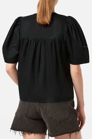 Blouse relaxed - Noir