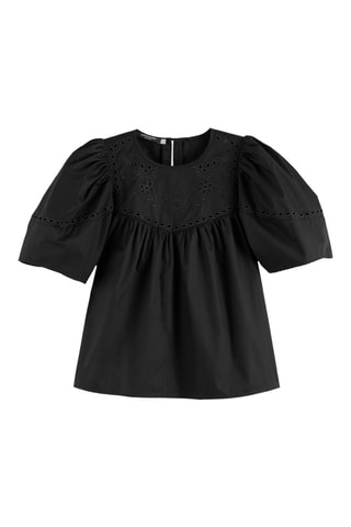 Blouse relaxed - Noir