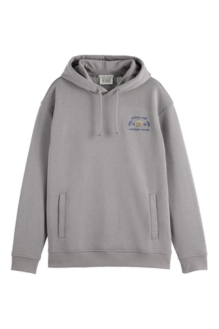 Sweat relaxed à capuche - Gris