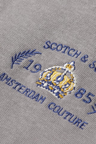 Sweat relaxed à capuche - Gris