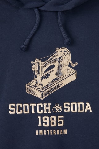 Sweat à capuche - Bleu marine