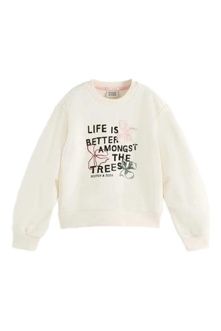 Sweat relaxed - Blanc