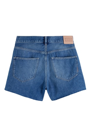 Short en jean - Bleu