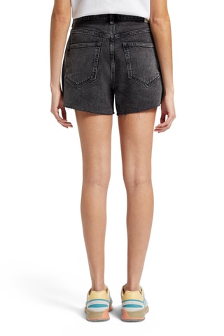 Short en jean - Gris