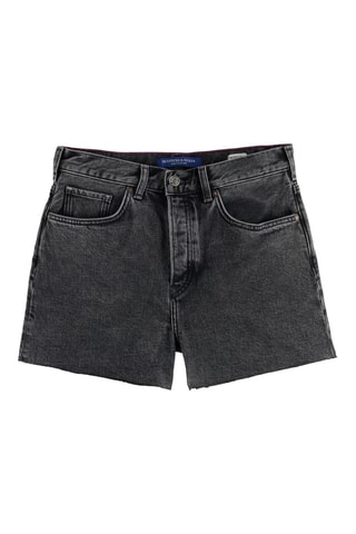 Short en jean - Gris