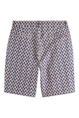 Short - Bleu marine et écru