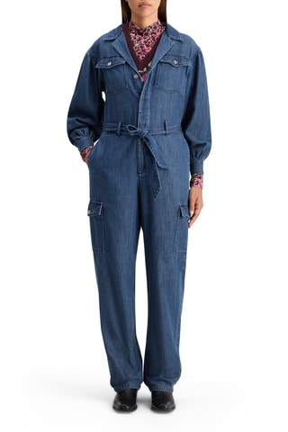 Combinaison en jean - Bleu