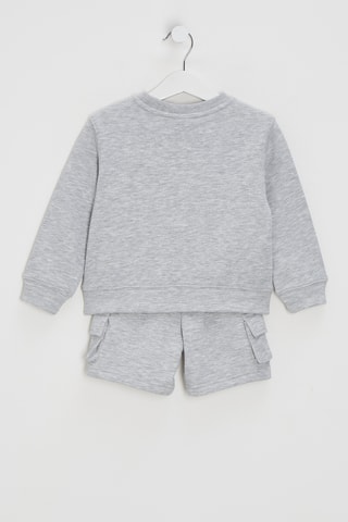 Sweat et short - Gris clair