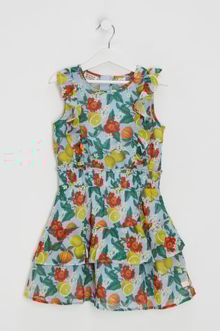 Robe et veste en jean - Bleu marine et vert