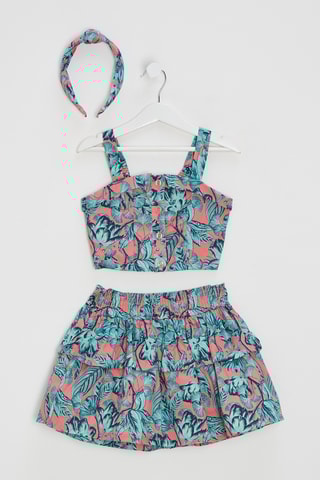 Ensemble 3 pièces - Rose et bleu