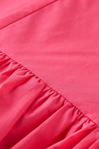 Jupe midi taille haute - Rose