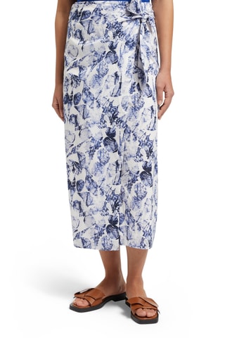 Jupe portefeuille - Blanc