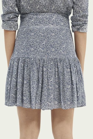 Jupe patineuse - Bleu cobalt