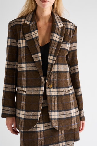 Blazer en laine - Marron