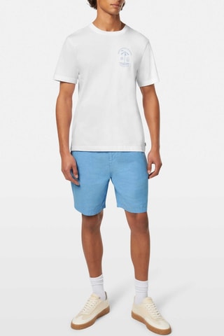 T-shirt regular en coton biologique - Blanc