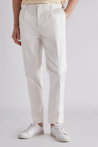 Pantalon en coton biologique - Ecru