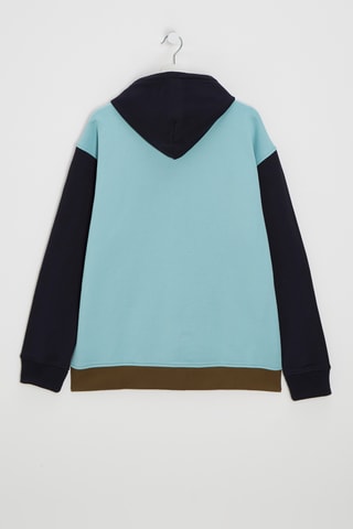 Sweat réversible en coton biologique - Kaki