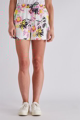 Short taille haute - Blanc