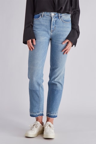 Jean taille haute - Bleu clair