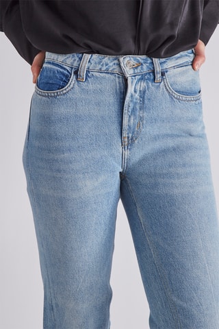 Jean taille haute - Bleu clair