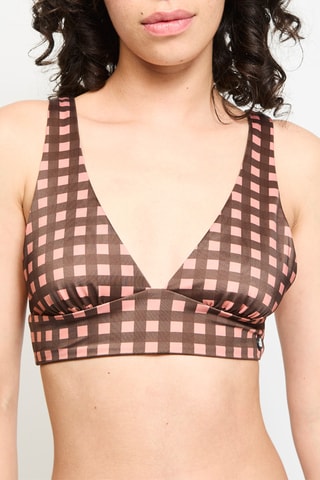 Haut de maillot réversible - Marron