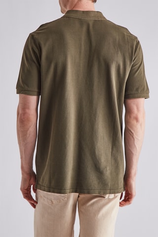 Polo en coton biologique - Kaki