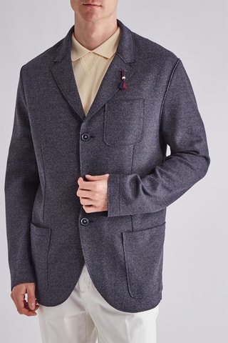 Veste - Bleu marine chiné