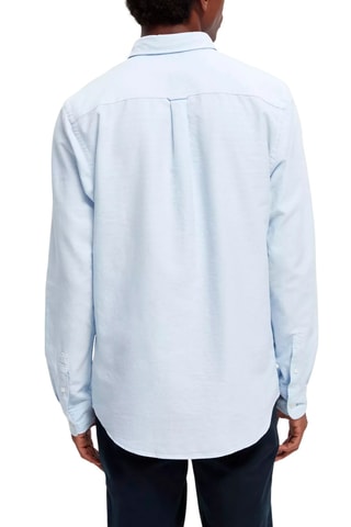 Chemise regular en coton biologique - Ciel