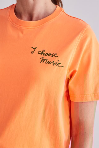 T-shirt en coton biologique - Orange