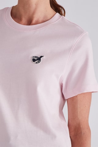 T-shirt en coton biologique - Rose