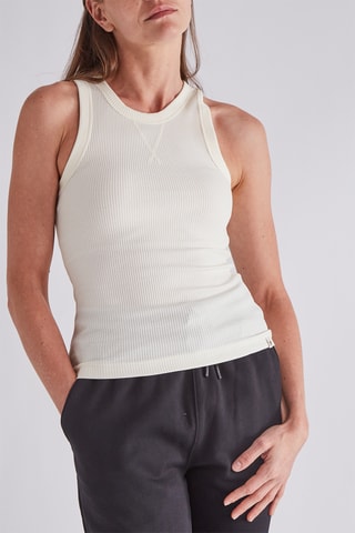 Débardeur en coton biologique - Ecru