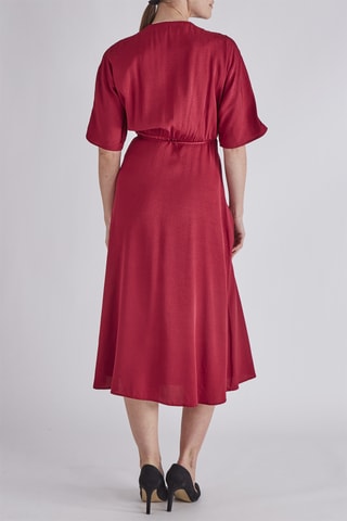 Robe portefeuille - Rouge