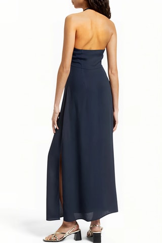 Robe longue - Bleu nuit