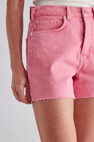 Short en jean - Rose